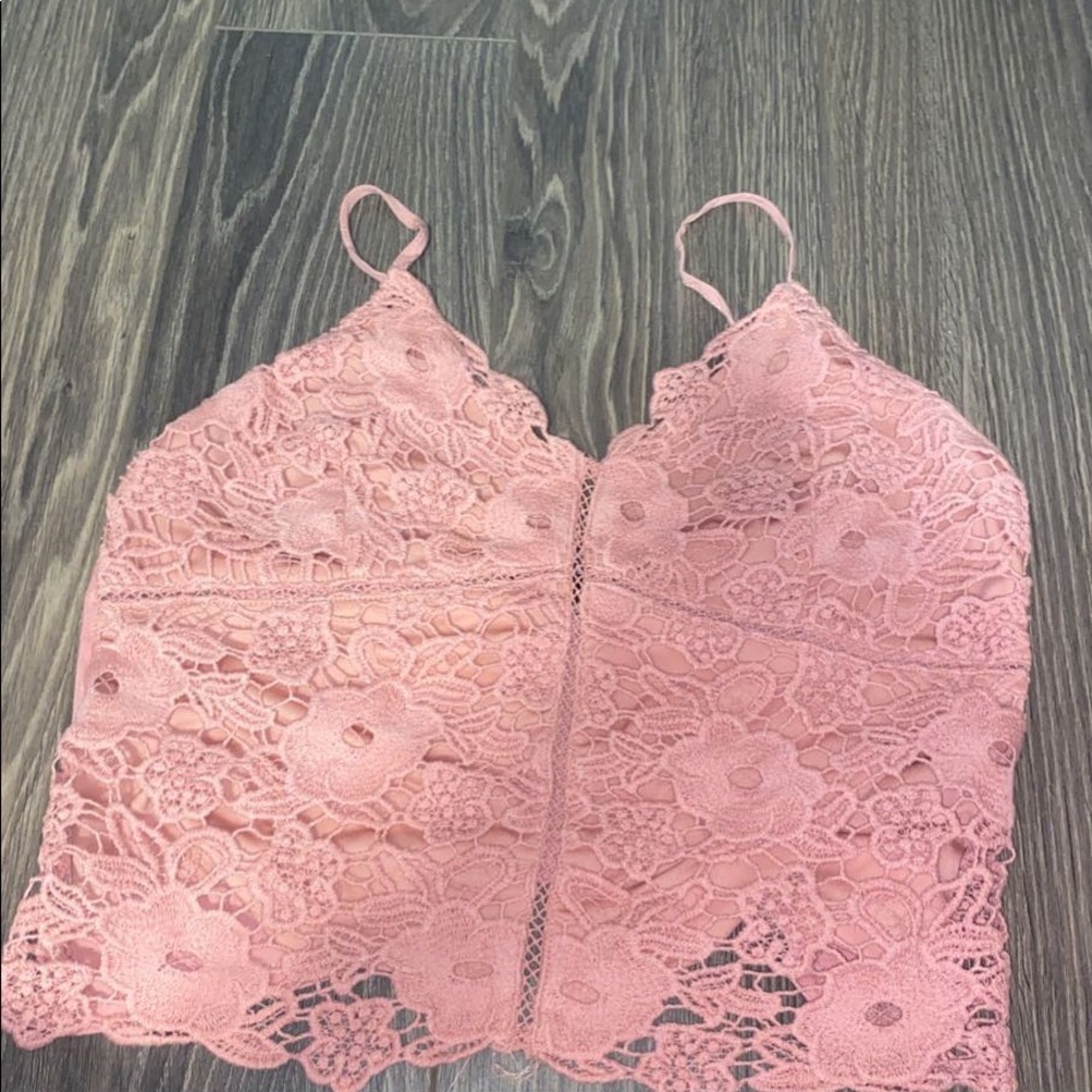 Pink tank top